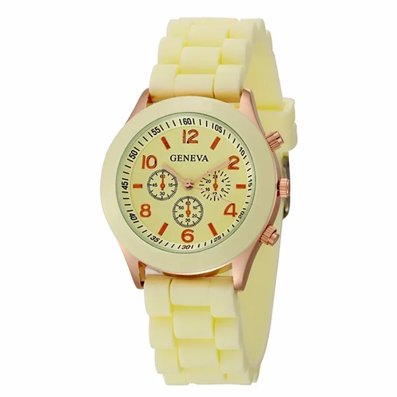 Women Watches 2025 New Fashion Luxury Brand Women's Watch Silicone Strap Quartz Wrist Watch For Female Relogio Feminino Zegarki - Image 5