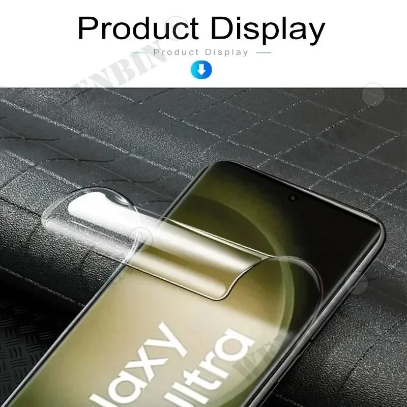 5 Pcs Full Cover Hydrogel Film For Samsung S25 S24 S23 Ultra Plus S24 FE Galaxy A56 A55 A36 A35 A16 A15 Screen Protector - Image 6