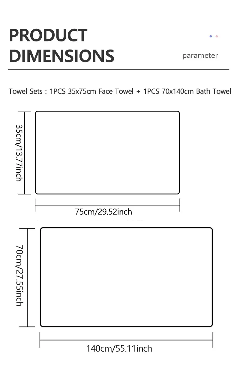 Coral Fleece Thickened Towel and Bath Towel Set, Solid Color, Soft and Absorbent, Suitable for Home Gym Face Washing Towels - Image 6