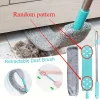 Long Handle Mop Telescopic Duster Cleaning Brush Bendable Head Extendable Pole Long Flat Flexible Duster For Home Cleaning Tool