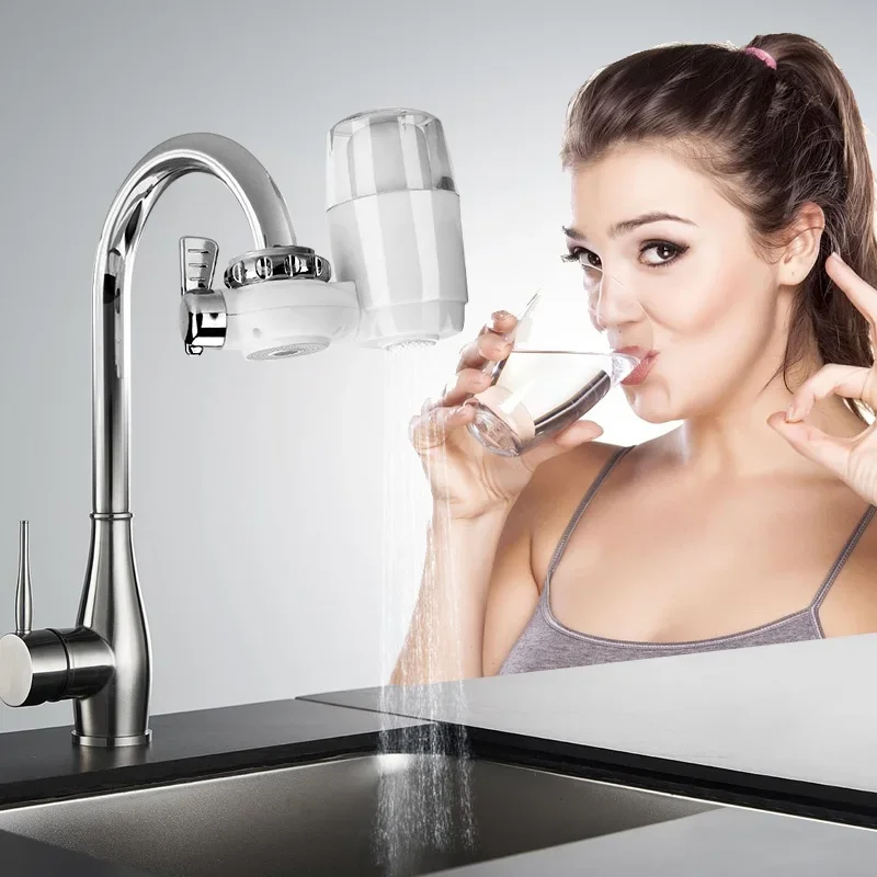 Household Faucet Water Purifier Ceramic Filter Core Water Purifier Tap 5-layer filtration Water Filter Cleanable filter element - Image 3
