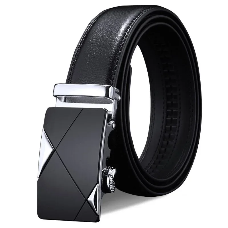 Belts Famous Brand Designer Belt Men Plus Size 130 140 150 160 170cm High Quality PU Leather Luxury Belts Metal Automatic Buckle - Image 4