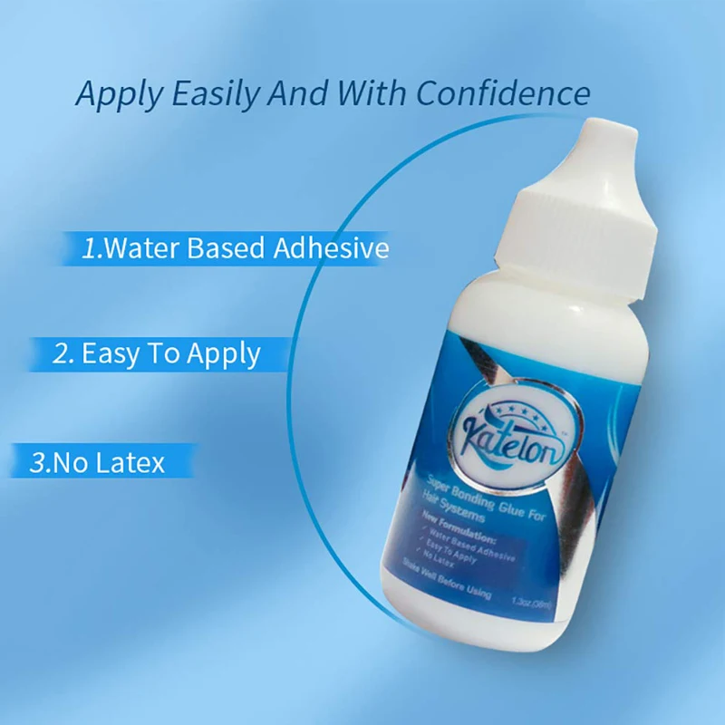 Lace Front Wig Glue Extra Hold Waterproof 38ml Super Bonding Adhesive Glue For Wig Cap 1Pcs Hair Glue Hair Styling Tools 1.3Oz - Image 3