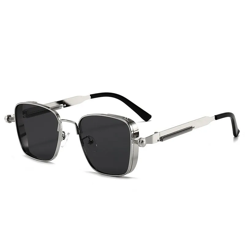 2025 Polarized Sunglasses Men High End Handsome Driving Special Anti UV High Quality Metal Punk Fashion Trends Sunglasses - Image 3
