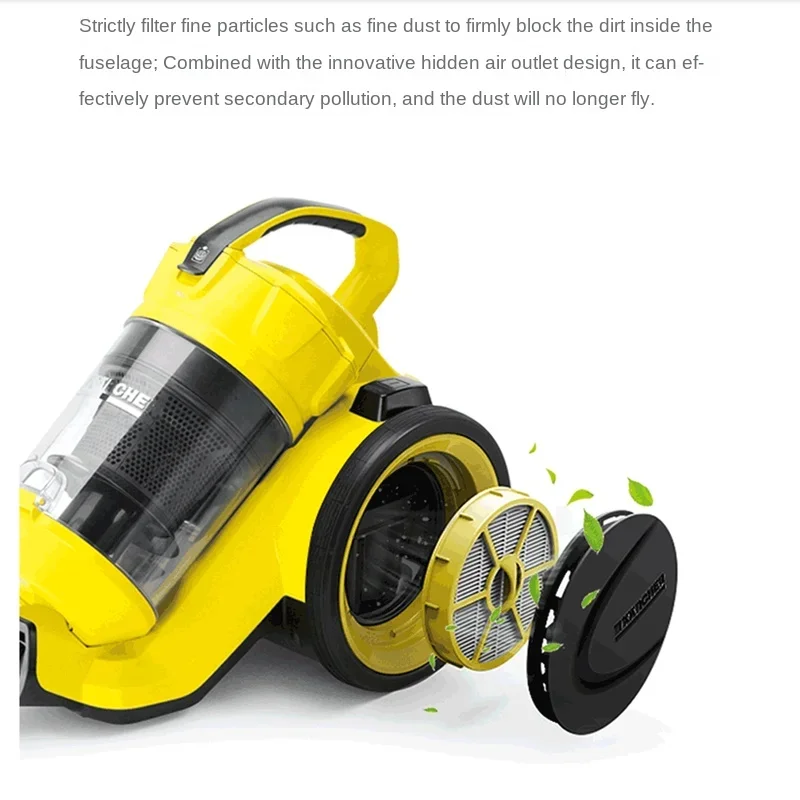 KARCHER Vacuum Cleaner Household Large Suction High Power Ultra-quiet Mite Removal All-in-one Machine Wired Vacuum Cleaner VC3 - Image 5