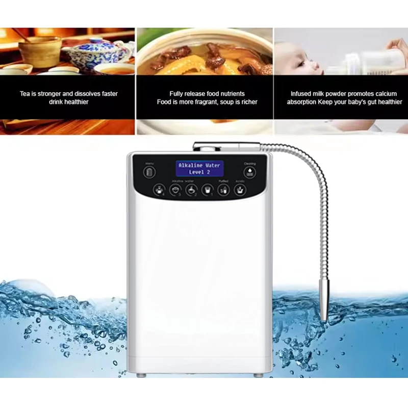 Japan Technology Kangen Alkaline Water Ionizer Purifier PH4.5-10.5 Alkaline Acid Water Filter Hydrogen water generator Machine - Image 2