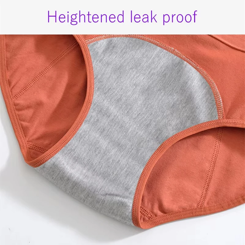 Panties for Menstruation Cotton Menstrual Panties High Waist Period Underwear Culotte Menstruelle Leak Proof Bragas Menstruales - Image 5