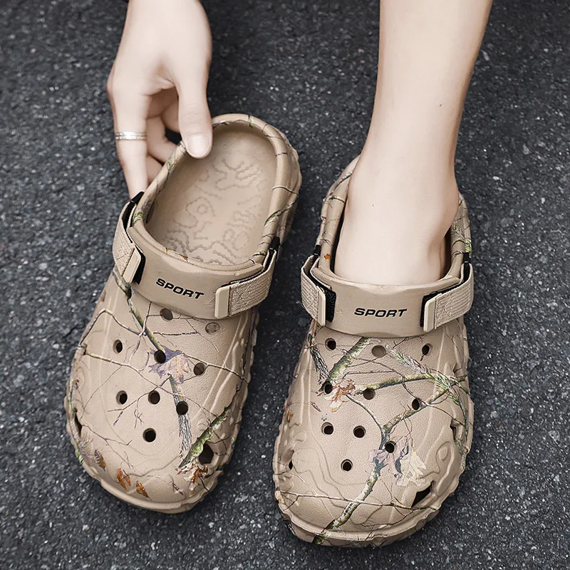 Men Shoes Slippers Men Garden Flat Sandals Platform Sandals Man Summer Sandals 2024 Male Sneakers Outdoor Flip Flops Home Clogs - Image 4