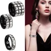 Punk Hip-Hop Gothic Nail Bracelet Rivets Casual Couple Bracelet Party New Year’s Christmas Valentine’s Day Birthday Gift
