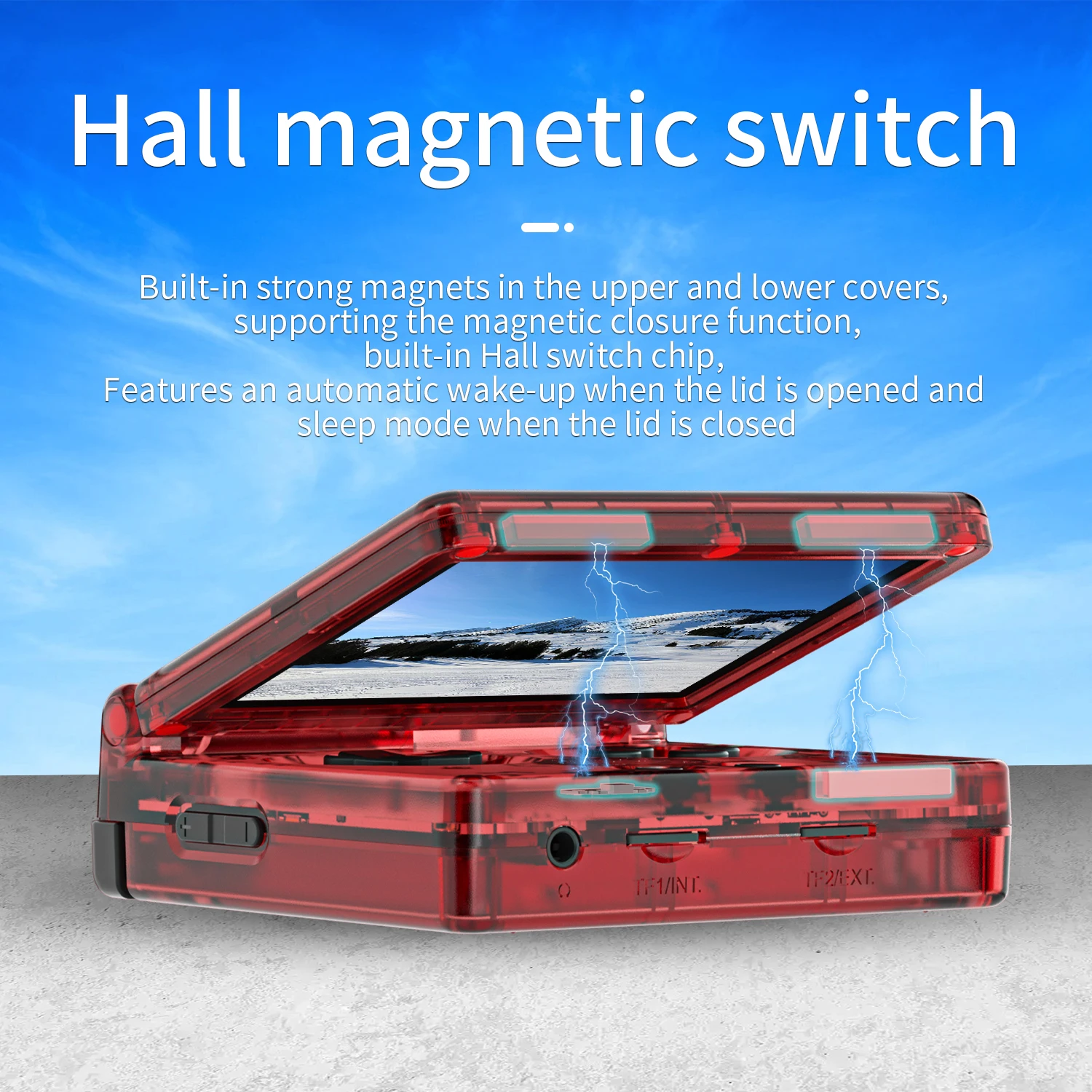 ANBERNIC NEW RG35XXSP Flip Handheld Game Console 3.5 Inch IPS Clamshell Video Gaming Console 64 Bit Linux System 64G Online Play - Image 2