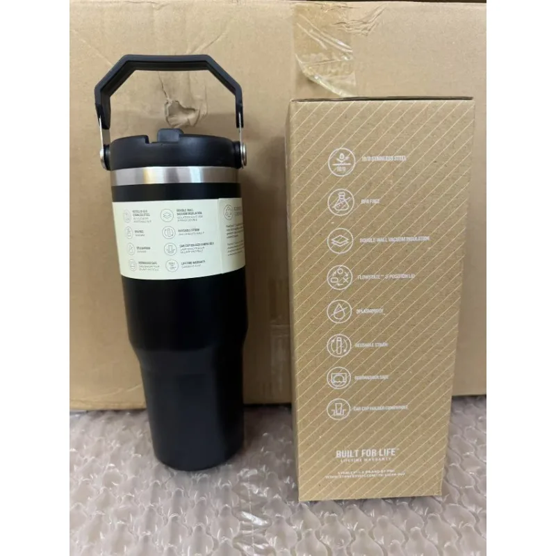 30 oz Vacuum Thermos Cup with Treatment Double Layer Thermos Cup Stainless Steel Sports Water Bottle Hot and Cold Drinks - Image 6