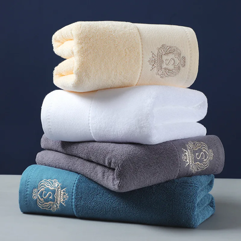 1/5/10PCS Cream Bathroom Cotton Towel 35x75cm 70x140cm Hand Face Big Bath Towel Soft Gift Absorbent Sport Absorbent Towel 수건 세트 - Image 4