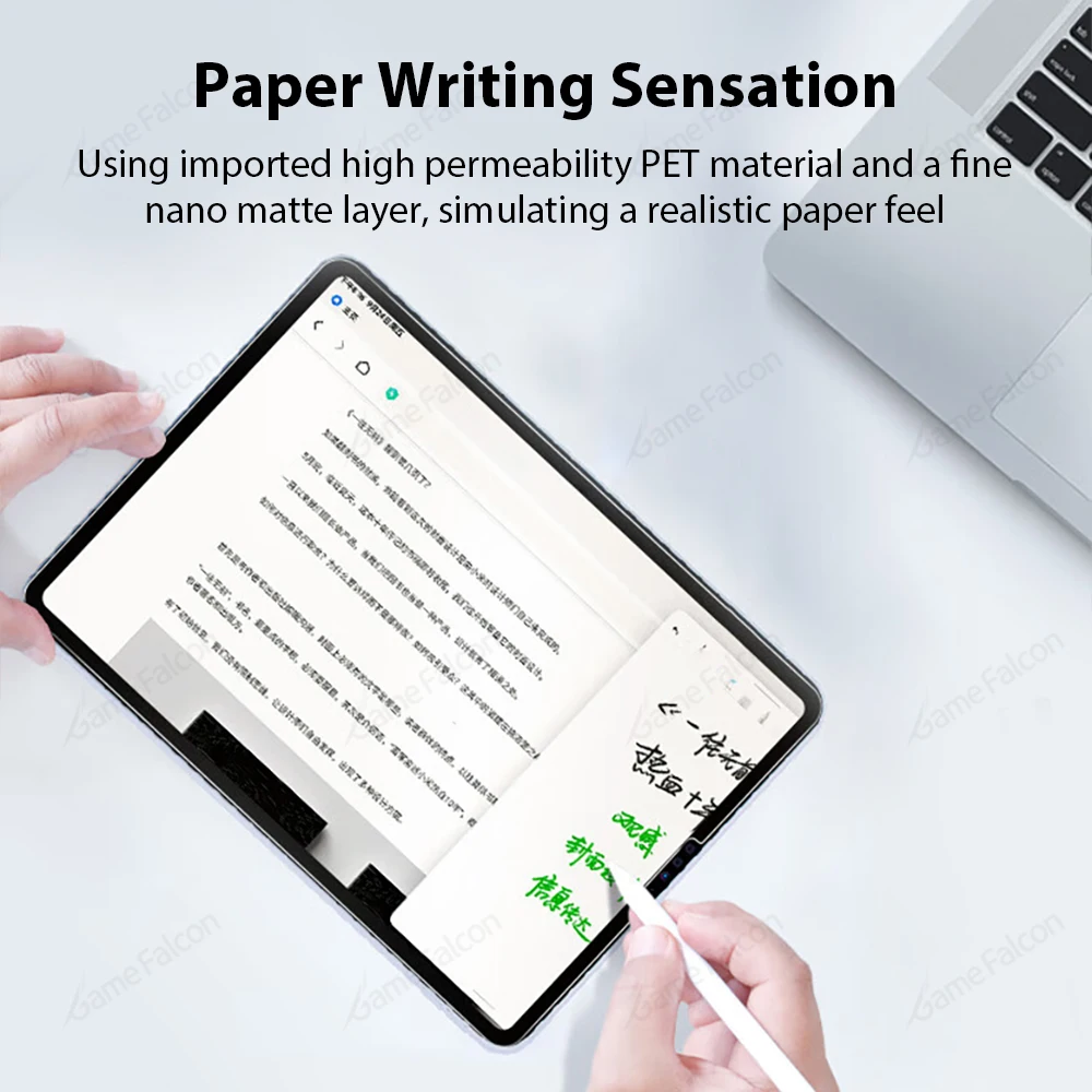 Like Paper Film Screen Protector For Ipad Pro 13 12.9 11 2025 M4 Air 4 5 3 10th 9th 8th 7th Generation Mini 6 7Matte Film Writer - Image 4