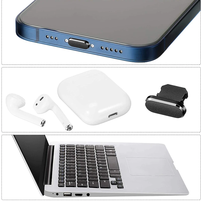 Mobile Phone Charging Port Dust Plug Removal Cleaner Kit for iPhone 15 14 13 Pro Max Computer Keyboard Dustproof Cleaning Brush - Image 3