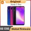 Xiaomi Redmi Note 7 PRO Original Smartphone 6GB 128GB Snapdragon 660AIE Android Mobile Phone 48.0MP+5.0MP Rear Camera used phone