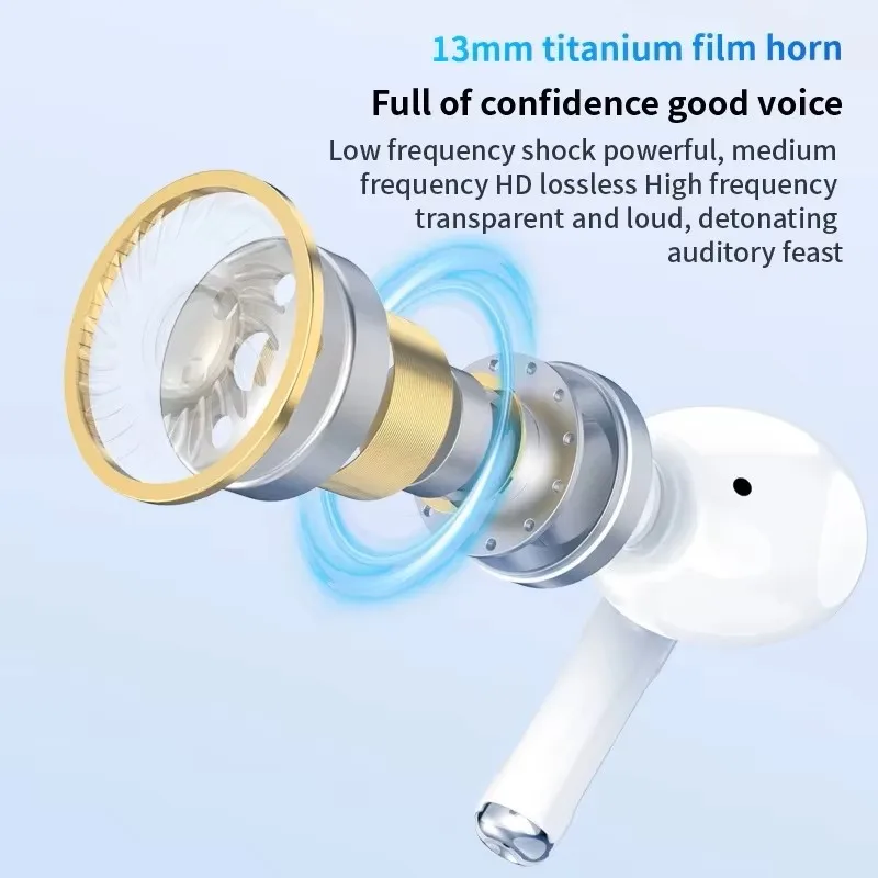 For Original Air Pro5 TWS Max Wireless Bluetooth Earphones In Ear Earbuds Sport Noise Cancelling Headset For iPhone Android - Image 5