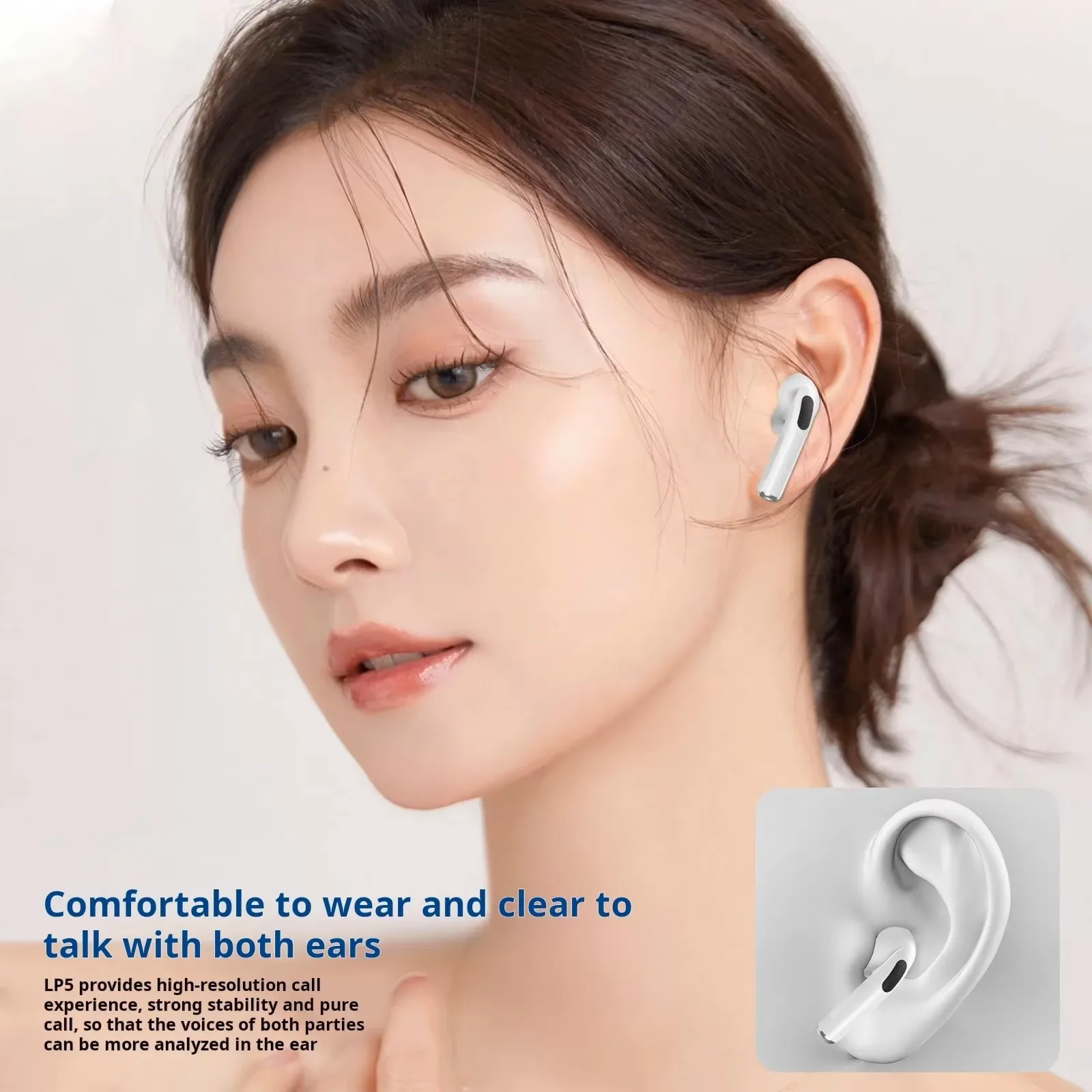 For Original Air Pro5 TWS Max Wireless Bluetooth Earphones In Ear Earbuds Sport Noise Cancelling Headset For iPhone Android - Image 4