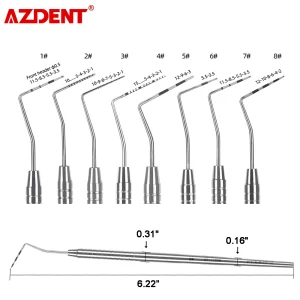 1PC Dental Periodontal Probe with Scale Stainless Steel Instrument Tool Endodontic Equipment Probe 1/2/3/4/5/6/7/8# Length 16cm