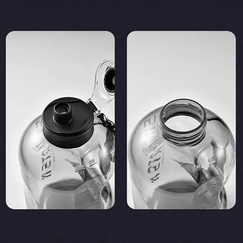 1.7L/2.7L Sports Water Bottle Gym Cycling Cup Portable Large Capacity Water Bottle For Fitness Camping Men Water Kettle - Image 4