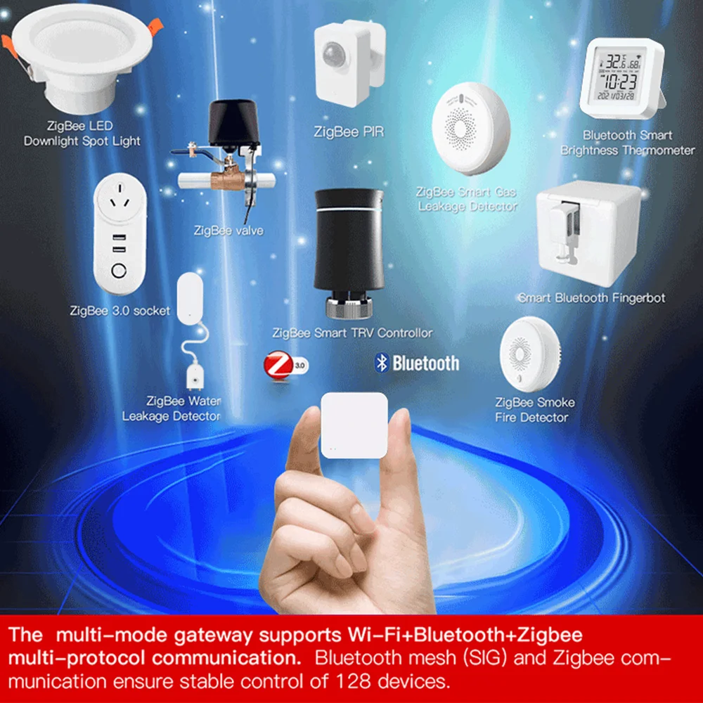 Tuya Zigbee Wireless Hub Gateway For Smart Home Automation for Zigbee Devices Via Smart Life Works with Alexa Google Home - Image 4