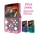 BOYHOM 256G/128G/64G R36S ARKOS 2.0 Retro Handheld Game Console 3.5” IPS screen,Portable Pocket Game Player for children gift