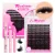 WOSHEER Eyelash Clusters Kit Fluffy Individual Lashes Lash Bond And Seal And Remover Faux Mink Lashes Eyelash Extension DIY