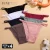 FINETOO 4Pcs Women’s Cotton Panties Sexy Metal Ring Waist Underwear Solid Breathable Panties Ladies Soft Briefs Comfort Lingerie