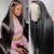 200 Density 13×4 13×6 Full Frontal 360 HD Transparent Lace 40 46 Inch Long Straight 5×5 Closure Human Hair Pre plucked Wigs