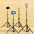 Mobile Phone Live Support Photo Tripod Multi-functional Video Recording Selfie Landing Tripod