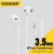 Essager 3.5mm Wired Headphones In Ear Headset Wired Earphones with Microphone Stereo Earbuds Sports In-line Control For Phones