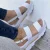 Women’s Wedges Sandals Summer New Woman Low Platform Shoes Sandals Heeled Fashion Shoes Female Footwear Wedges Shoes