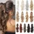 Ponytail Extension Synthetic Claw Clip in Hairpiece Curly Wavy Ponytail Hair Extensions Long Pony Tail Hairpiece for Women