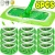 Sweeper Wet & Dry Cleaning Cloths Reusable Microfiber Mop Pads Green Furniture Flooring Mop Head Replacement Washable Rag Towel