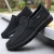 Men’s Breathable Slip-On Casual Shoes – Lightweight Low-Top Walking Sneakers for Outdoor, Fishing, Park and Exercise, Brown Mesh Fabric, Rubber Sole, Plaid for All Seasons, Outdoor Shoes | Low-Top Shoes | Fabric Upper