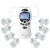 Electric Massage Instrument EMS Tense Machine Pulse Massager Tens Acupuncture Electrical Muscle Stimulator for Neck Back Body