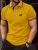 New Men’s T-shirt Classic Short sleeved Polo Shirt Summer Top Casual T-shirt Button Lapel Super Large S-3XL Casual Polo Shirt