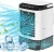 Air Conditioner Portable Fan Desktop Dual Spray Ultrasonic Atomization 3-Speed Mute Air Cooler Night Light Electric Fan for Home