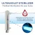 110V 220V Stainless Steel UV Water Sterilizer Ultraviolet Tube Lamp Direct Drink Disinfection Filter Aquarium Fish Tank Purifier