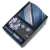 Top Grade Fashion 8 cm Wide Tie Sets Blue Stripe Men’s Gravata Handkerchief Cufflink Box Fit Group Workplace Wedding Tie