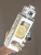 1 piece white 700ml sports water bottle, portable sippy cup. Suitable for outdoor, sports, cycling and carrying!