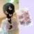 5PCS Cute Sweet Stereoscopic Color Gradient Baby Hairpins Kids Hair Clips Children Headwear Princess Barrette Girls Accessories