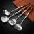 4Pcs Stainless Steel Spatula Spoon Wood Handle Cooking Shovel Ladle Kitchen Utensils Baking Cooking Tools Kitchenware Cookware
