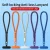 Universal Adjustable Mobile Phone Self-locking Anti-loss Lanyard for iPhone Samsung Short Wrist Strap Durable Cell Phone Strap