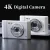 4K Digital Camera Travel Selfie Camara 50 Megapixels HD Zoom Photography 2.4inch Screen Entry-Level Kids Campus Mini Retro Cam